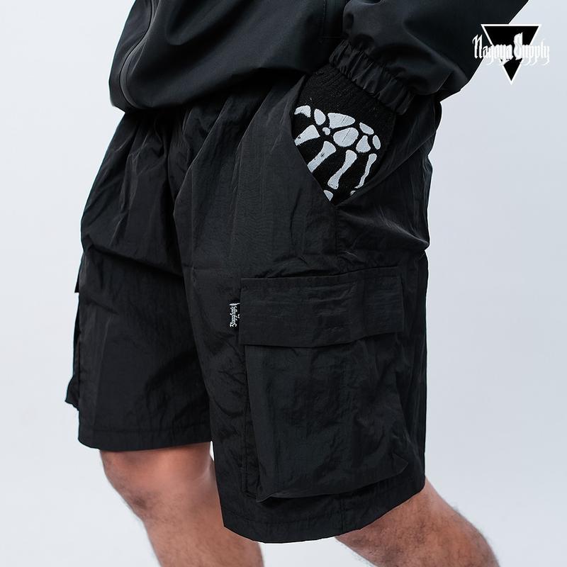 Product Introduction of Celana Pendek Pria - Celana Trackpanst Crinkle - Celana Parasut Waterproof - Celana Trackpanst Type 3 Cowok Army 10
