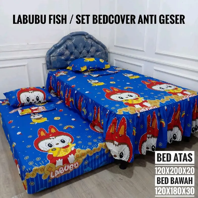 sprei bedsorong rumbai | Sprei double bed 0