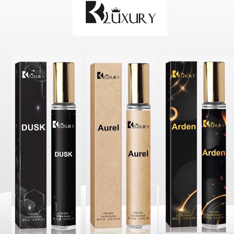  Bộ 3 COMBO Nước Hoa Nam BK Luxury ARDEN-AUREL- DUSK  10ML 