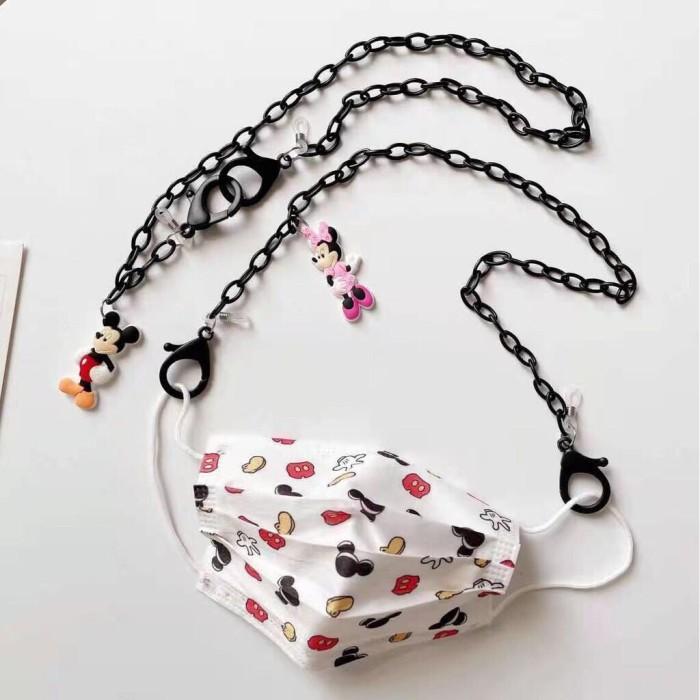 Strap Mask/Tali Rantai Masker/Kacamata Hiasan Mickey Minnie Mouse 1