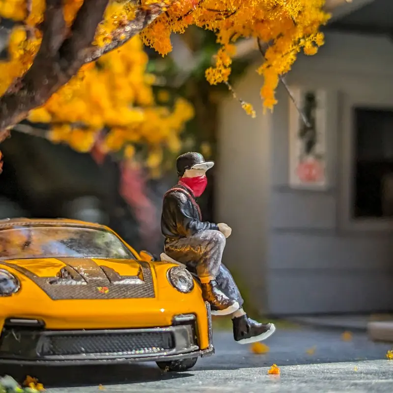 Nachi64 - Figure Premium skala 1/64 (Seri Model 2) untuk Diorama, Arsitekture, Koleksi, Diecast Hotwheels, MiniGT, Matchbox, dll 6