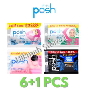 POSH DEO LOTION 11gr SACHET RENCENG WHITENING DEODORANT SKIN CARE