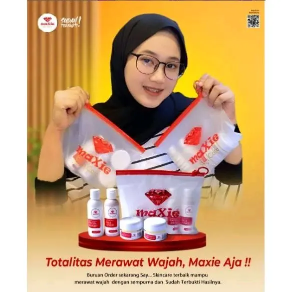MAXIE GLOW SKINCARE ISI 4 BPOM 0