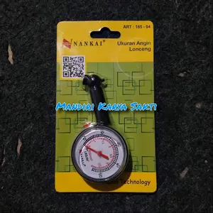 Nankai | Alat Pengukur Angin Model Lonceng | Alat Pengukur Tekanan Angin Ban Mobil Atau Motor