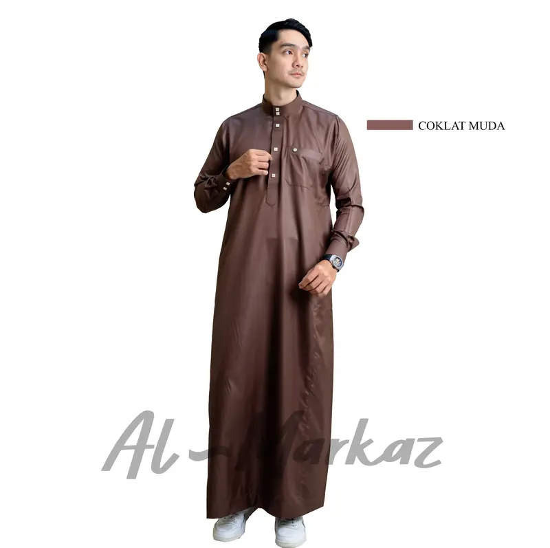 Jubah Pria Muslim Gamis Slimfit "GULAM" Panjang Dewasa 8