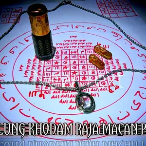 Kalung r4j4 m4c4n put!h original (KI AGENG BAGASPATI).