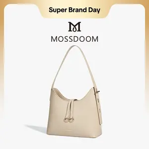 MOSSDOOM Tas Wanita Raelynn Bag Sederhana Yang Elegan Totebag Komuter Mode