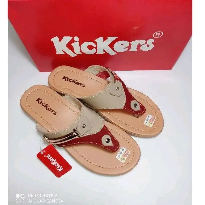 sendal jepit wedges wanita kickers sandal japit perempuan sandal cewek japit wejes 2