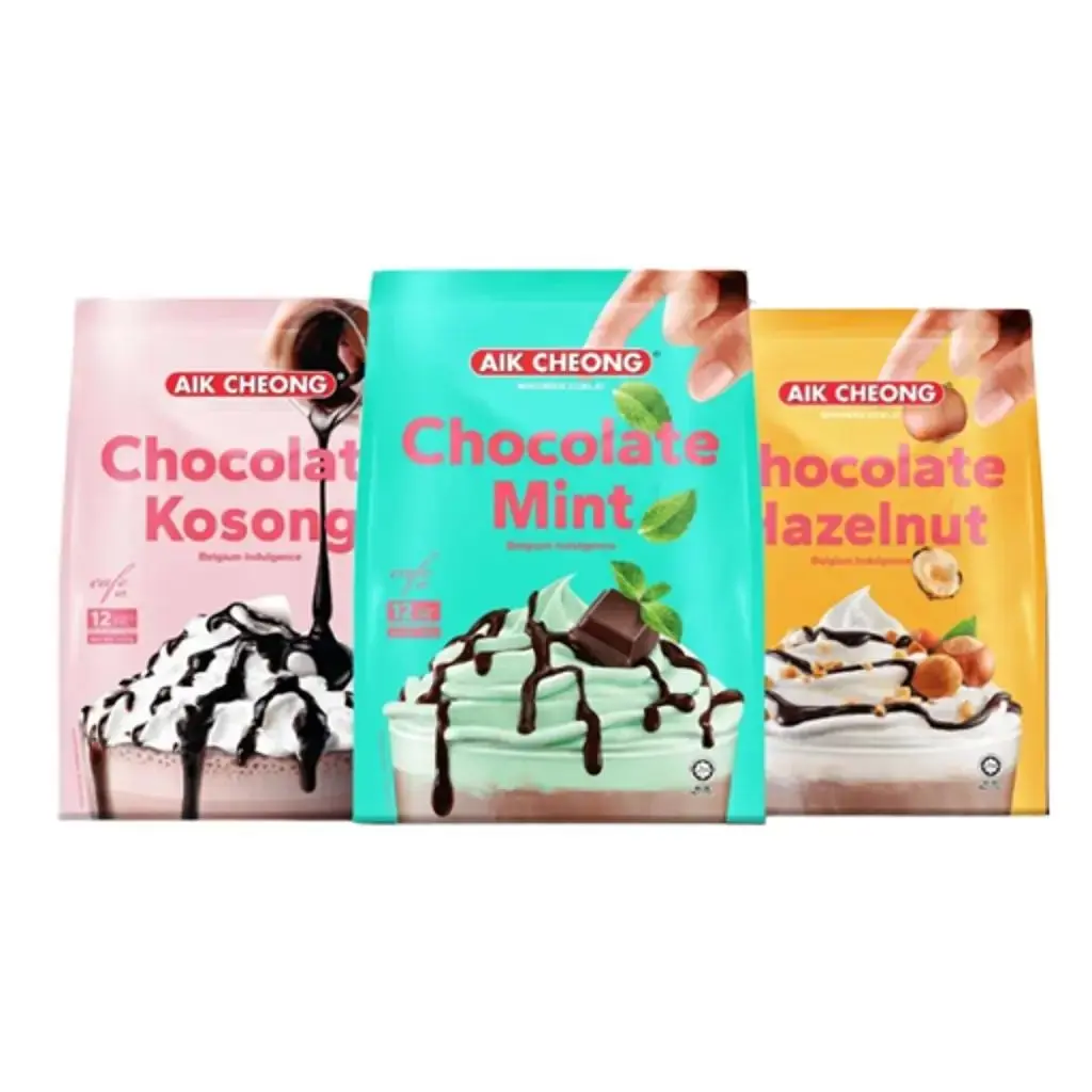Aik Cheong Cafe Art (Chocolate / Chocolate Mint / Chocolate Hazelnut / Chocolate Kosong)