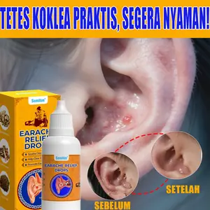Cairan Perawatan Koklea 20ml Meredakan Tinnitus Gatal Telinga Pembersihan Antibakteri Perbaikan Sumbatan Telinga Penanggulangan Pusing Ear Tetes Kuping Menyembuhkan