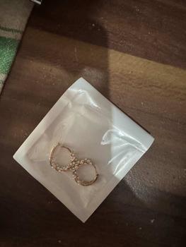Product Review of Anting Bulat Mini Anting Bulat Kecil Model Kekinian AT662 Aksesoris Perhiasan from C**l 1