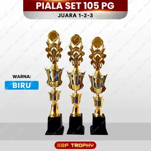 Piala Set 105 PG Juara 1-2-3 Warna Merah/Biru/Hijau