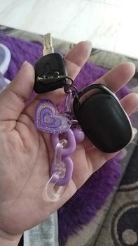 Product Review of Gantungan Kunci Hati Love Double Layer Kreatif Gantungan Kunci Tas Mobil Liontin Lonceng Warna-warni Segar Kecil Lucu Untuk from D**3 0