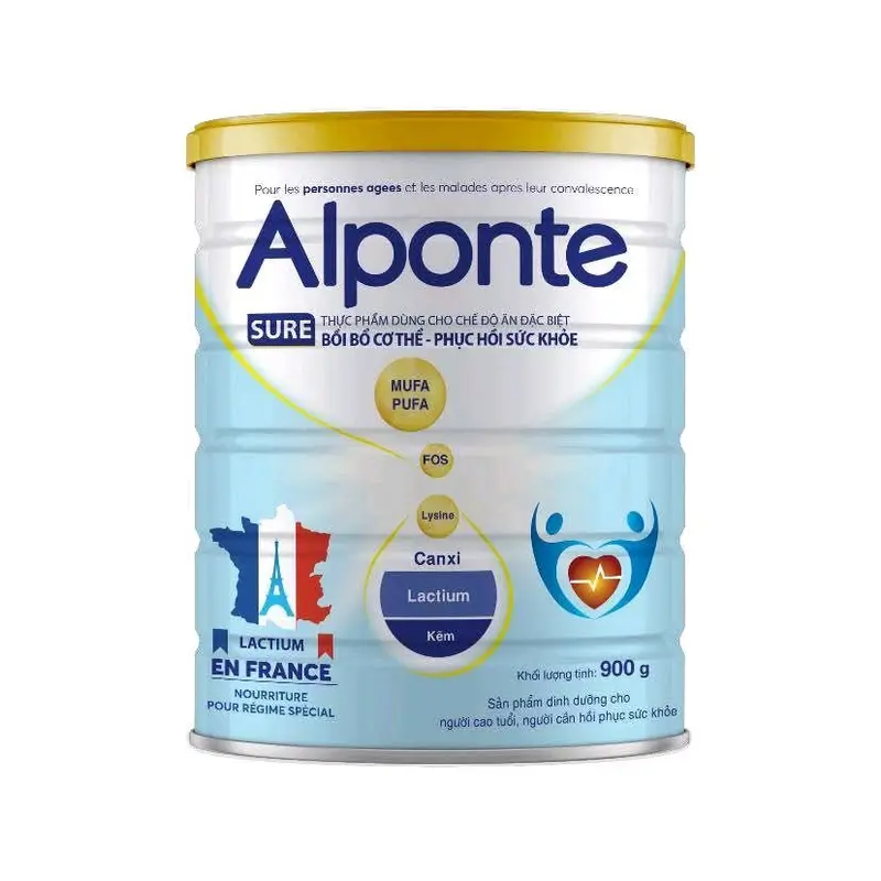 Sữa Bột Alponte Sure lon 800g - Bồi bổ cơ thể phục hồi sức khoẻ 0