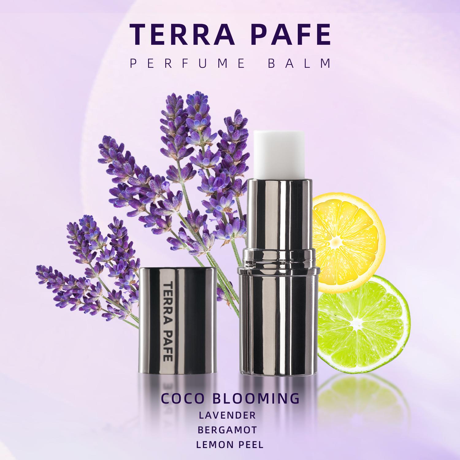 Terra Pafe Perfume Balm - 1 Buah: Meniru Aroma Alami Tubuh, Aroma Unik, Berbagai Pilihan Aroma, Bebas Alkohol, Cocok untuk Berbagai Kesempatan, Mudah Dibawa