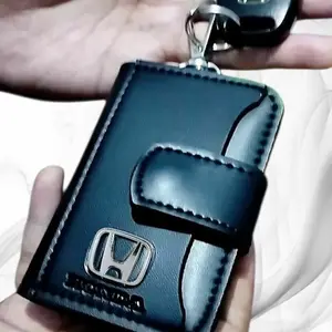 Dompet Kunci Mobil Motor STNK Logo Keren Gantungan Kunci E-TOLL STNK SIM Semi Kulit