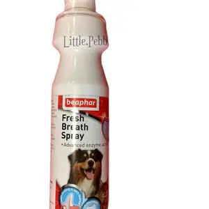 beaphar fresh breath spray-semprotan penghilang bau mulut anjing kucin