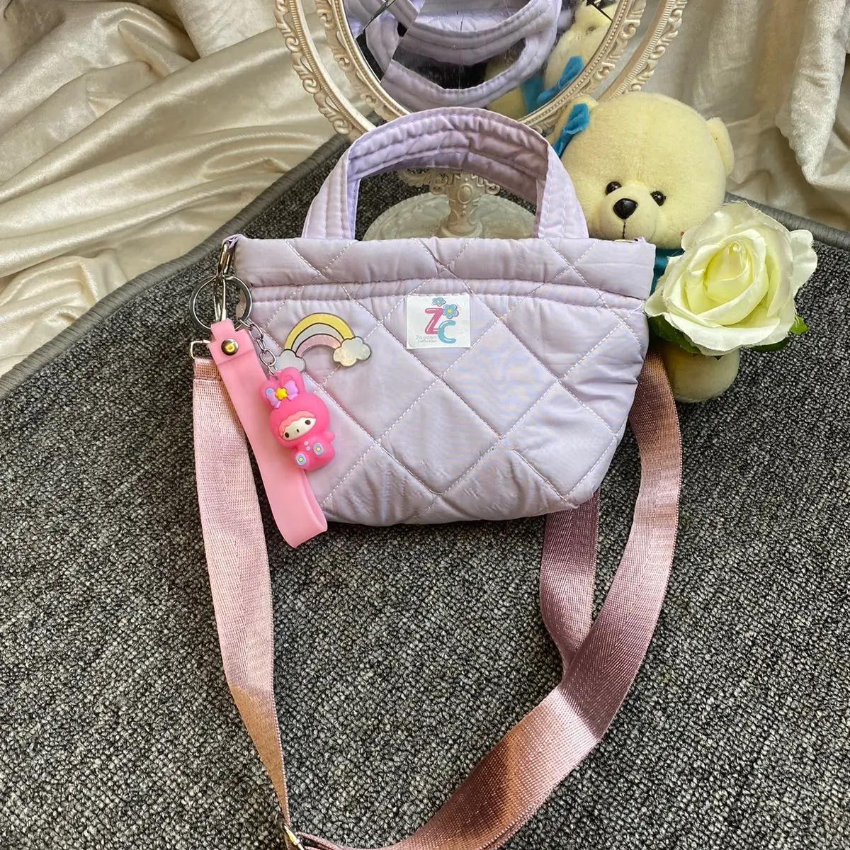 Tas Dumpling | Tas Selempang ZAYSII| Tas Selempang korduroy Wanita