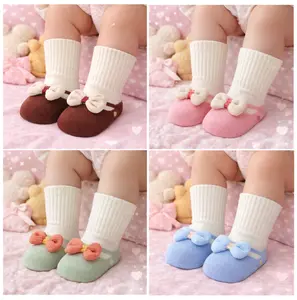 Kaos Kaki Bayi Perempuan Pita / Kaos Kaki Anak Perempuan - ANTI SLIP