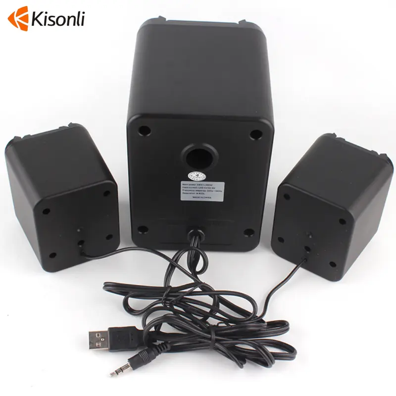 KISONLI Gaming Speaker 2.1 U-2500BT X-Audio With Remote Controlled Support BT, USB, TF Card & Radio subwoofer speakers Bass 5