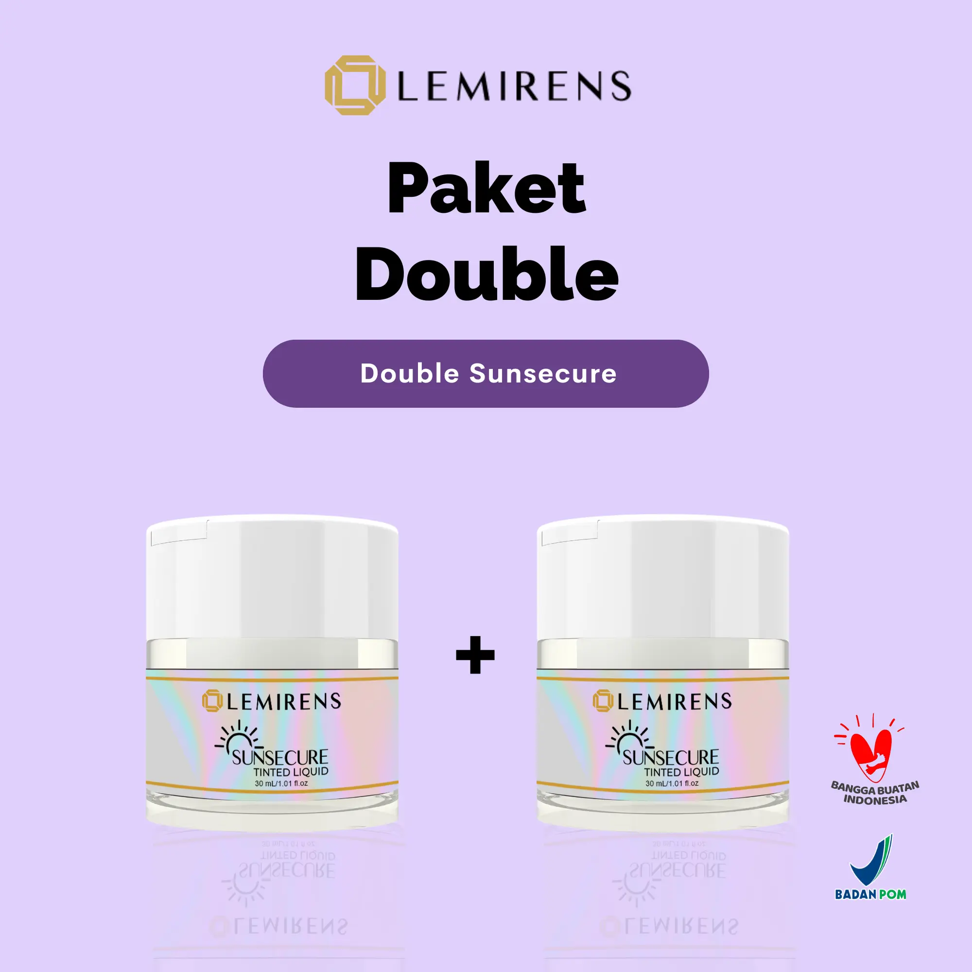 Paket Double Sunsecure Tinted Liquid