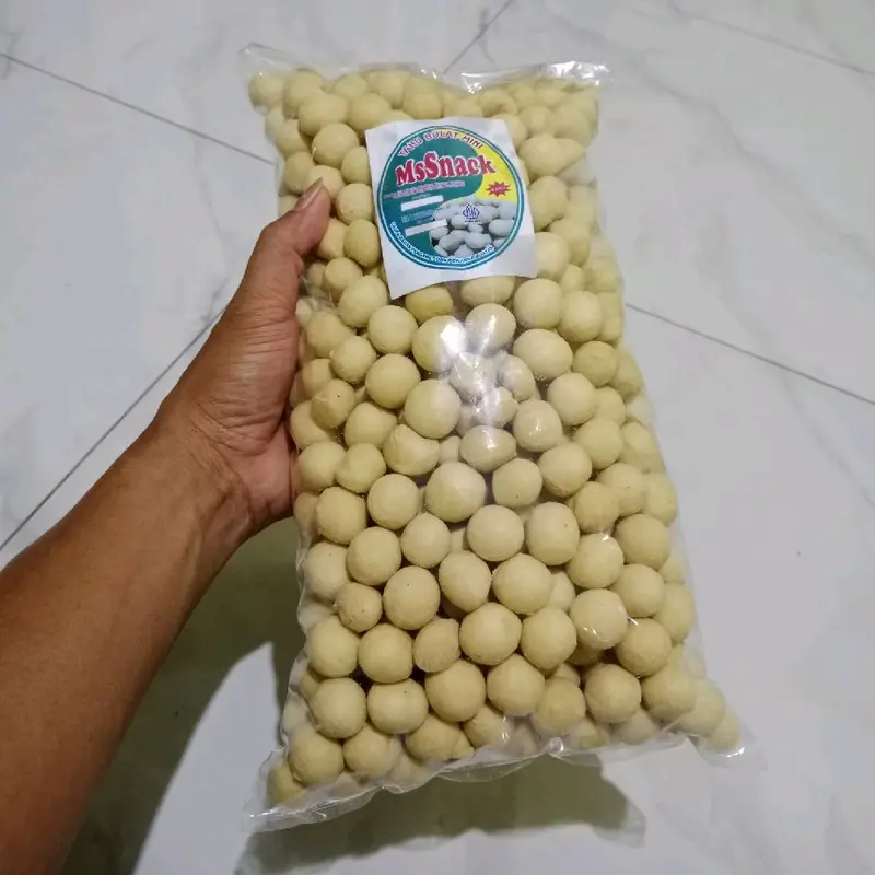 Tahu Bulat Mini 500gram Gurih dan Nikmat - Camilan Kering - Makanan, Toples, Manis, Food, Crispy, Pedas, Snack, Cemilan Keripik 4