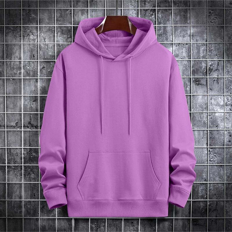 Hoodie Polos Tebal Bahan Fleece Solid 260Gsm Premium DTF Distro Quality Unisex M L XL XXL Hoodie Polos / Hoodie Casual / Hoodie Pria / Hoodie Cowok / Hoodie Outdoor / Hoodie Sporst / Burgundy Beige Sage Navy Krem Olive Abu Misty Hitam Putih Lilac Bir 4