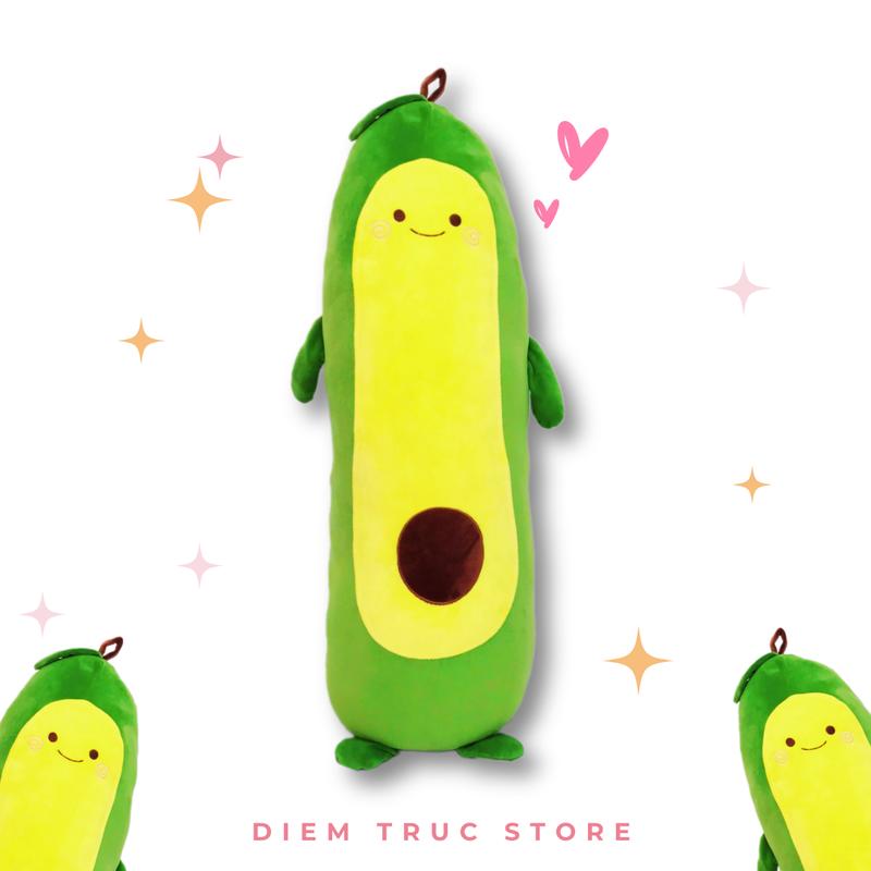  Gấu Bông Trái Bơ 90cm Mềm Mịn Thú Bông Thú Nhồi Bông  Đồ Chơi  Toy - DIỄM TRÚC STORE 