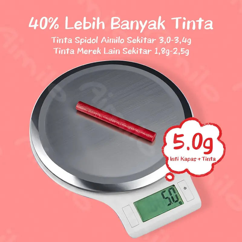 [READY] Aimilo Spidol Warna Warni 1 Set Kemasan Kartun Sketch Marker 2 Tip Touch Marker 48/60/80 Warna 4