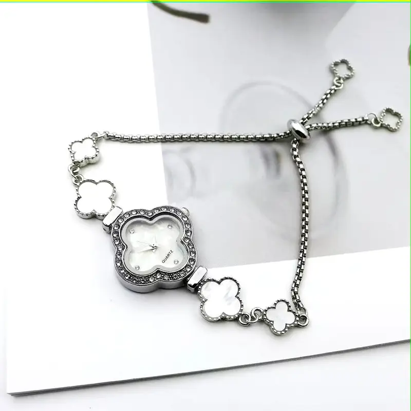 Jam Tangan Serut Mewah Gelang Serut Wanita Analog Quartz Adjustable Anti Air Rantai Stainless Steel Diamond Fashion JAM TANGAN KOREA GELANG JAM TANGAN GELANG SERUT 2