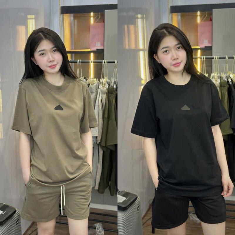 10. Bộ Quần áo Nam Nữ Qủa Núi 2 Màu Quần Nỉ chân cua áo cottong 270 gsm Cao Cấp