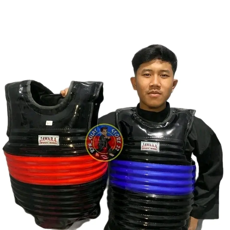 (Sepasang) Body protector aturan baru Jawara Velcro standar Internasional Outdoor 0