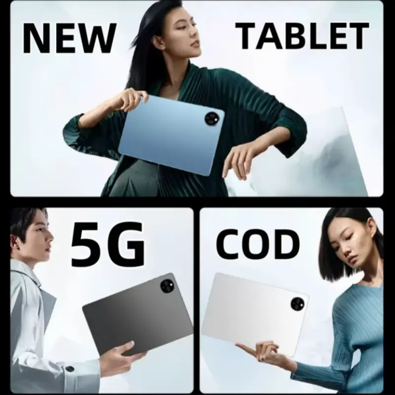 COD tablet baru 2024 Han.z permainan kantor mahasiswayang pantas diterima, datang dengankeyboard+leather case+charger+data cable aksesori,16GB+1TB,10,3 inci, mendukung kartu5GWiFi+SlM, dapat digunakan langsung tanpamembeli aksesori advan tab 1 tablet 5