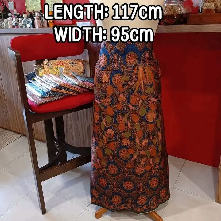 KAIN BATIK CANTIK SARONG, LENGTH 117CM, COTTON