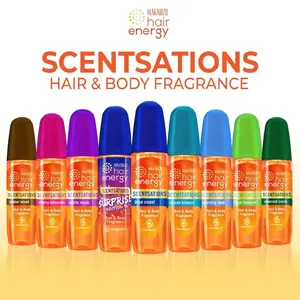 MAKARIZO HAIR SCENSATION 100ml parfum rambut Haircare Treatment Vitamin serum ginseng Perawatan Energy