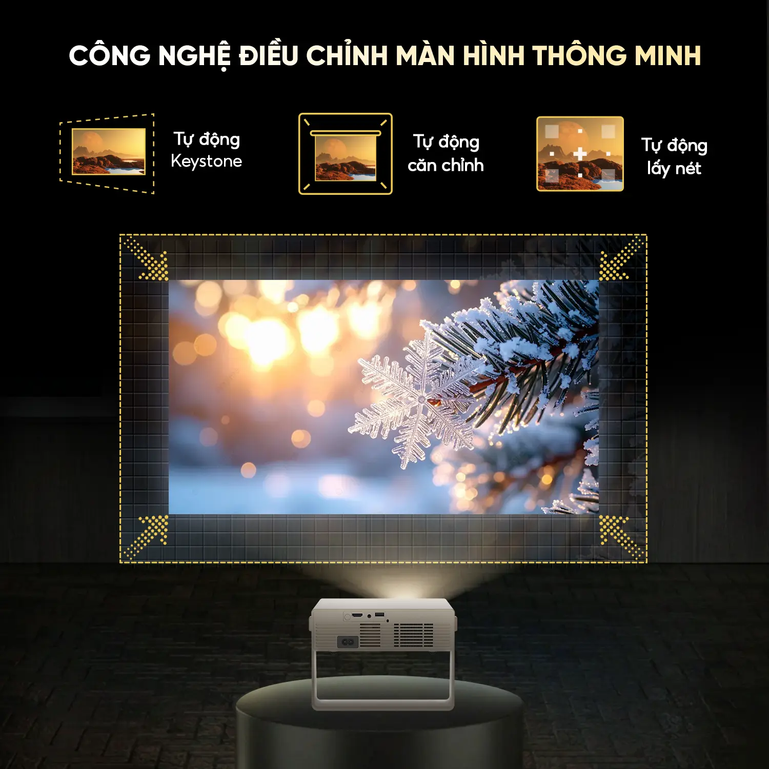 [HN5][KHÔNG ƯNG HOÀN TIỀN] Máy Chiếu A7 Ultra - Máy Chiếu Movie Legend (WC2026) | BigBuy360 - bigbuy360.vn