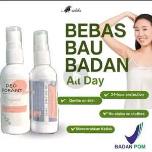 Deodorant spray original tawas.anti bau badan