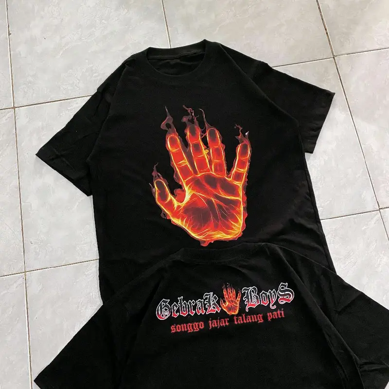 KAOS PSHT  TANGAN API  V1 Combed 4