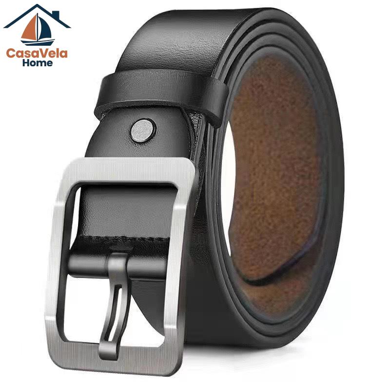 Thắt Lưng Nam Khóa Kim Cổ Điển, Phụ Kiện Phối Trang Phục Hằng Ngày
