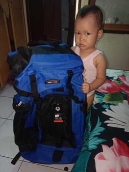 Product Review of Tas keril 60L tas gunung besar tas gunung murah tas gunung pria dan wanita Olahraga Ransel mendaki tas olahraga from M**a N**a 0