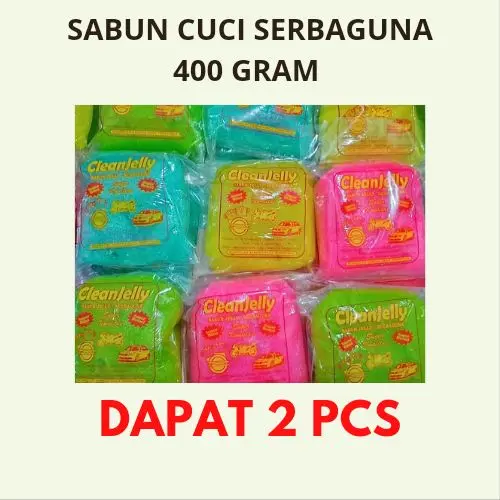 2 Pcs sabun jelly sabun clean jelly 400 gram