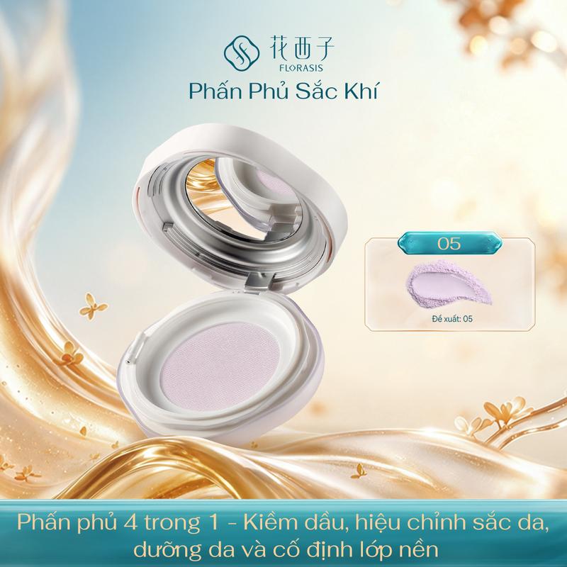 Hoa Tây Tử Phấn Phủ Ngọc Dưỡng 8.5g Florasis | Không bị bột Kiềm dầu Lâu trôi