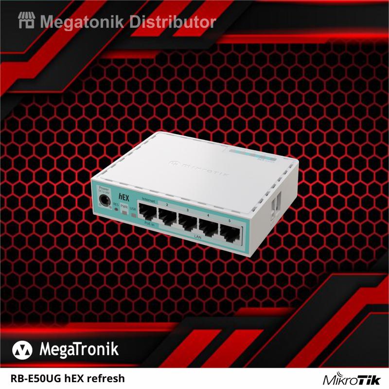 Router Mikrotik RouterBoard RB-E50UG (hEX) - Shop | Tokopedia