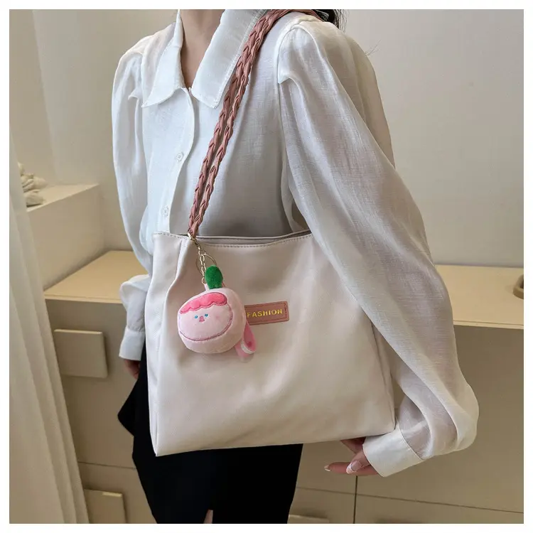 Túi Xách Da Mềm Thời Trang, Túi Đi Lại, Túi Đeo Vai Sức Chứa Lớn Mới, Túi Tote Nữ Bag 8