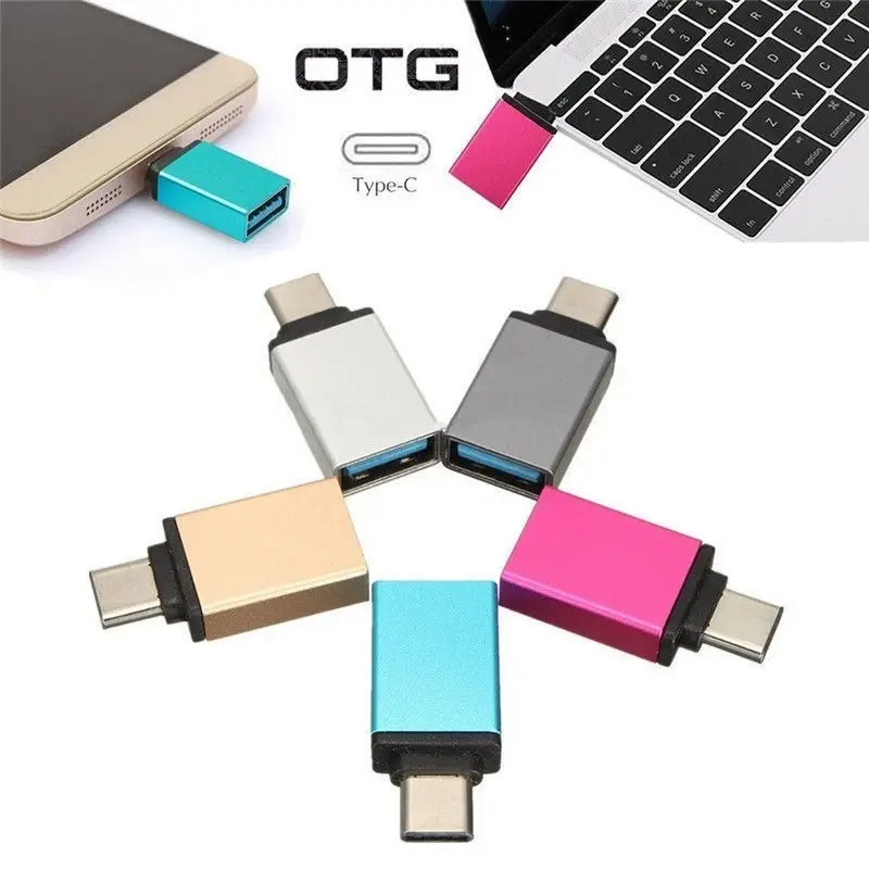 Adapter Type C Micro usb To 3.0 OTG Converter For Tablet Hard Drive Flash Disk USB Mouse
