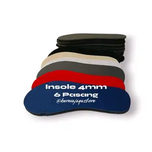 6 pasang Alas Sepatu Insole sepatu sol dalam shoe pad pria wanita unisek bisa untuk ganjal sepatu kebesaran midsole