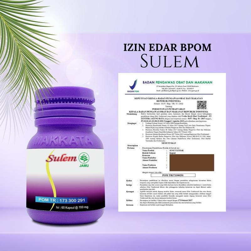 SULEM Paket 2 Botol Original BPOM Hemat 2