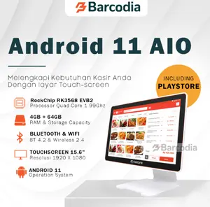 Iware PXA-01S 4GB / 64GB Android 11 - POS Mesin Kasir single display 15.6" Full HD