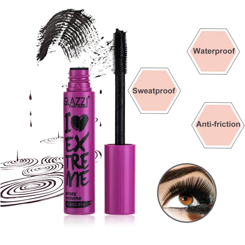 12ml Mascara Purple-pink Anti-Dye Fast Long-lasting Slender Even Eye Mascaras