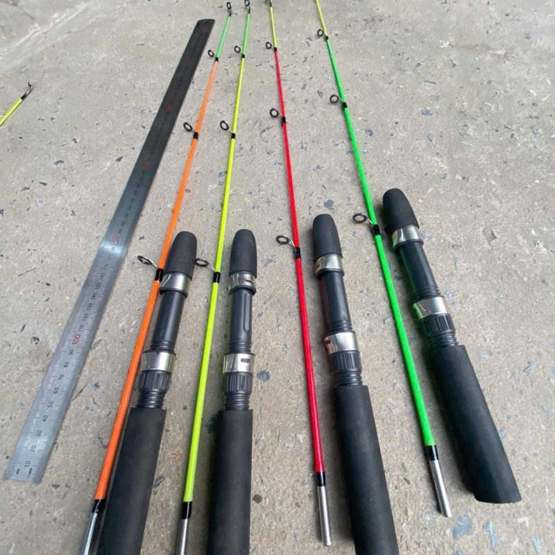  Cần câu cá tí hon cần câu cắm gốc LK Hoà nhiều size 